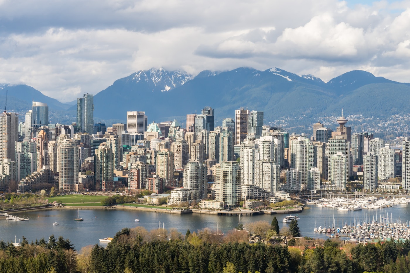Downtown Vancouver skyline